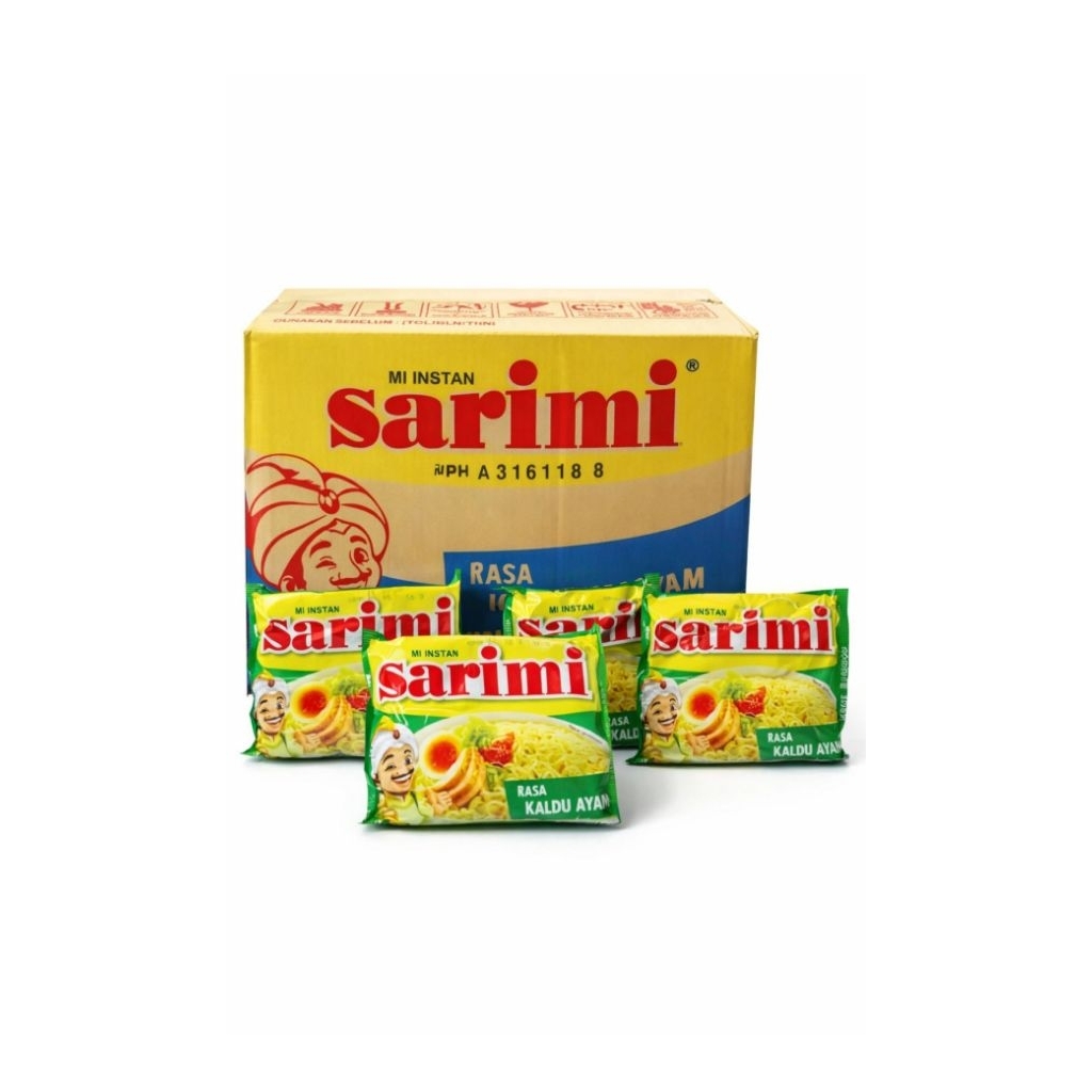 mie instan sarimi rasa kaldu ayam 1 dus
