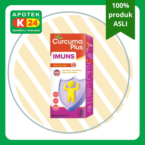 Curcuma Plus Imuns Sirup 60 Ml Untuk Anak