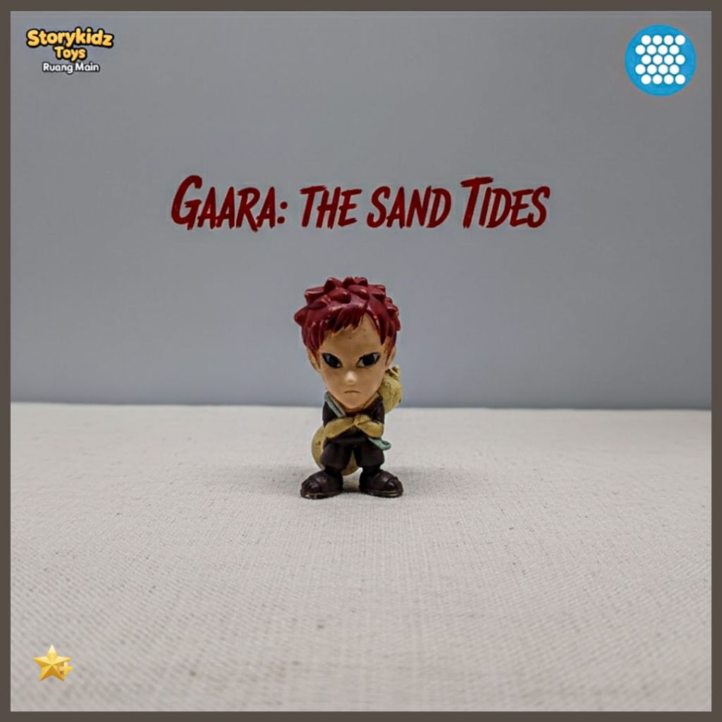 Mainan Figure Naruto Gaara The Sand Tides Mini Figure Anime Koleksi