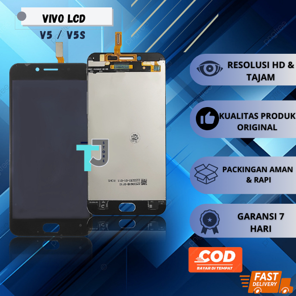 LCD VIVO V5 / TOUCHSCREEN VIVO V5S 1612 / Y67 ORIGINAL FULLSET DIGITIZER