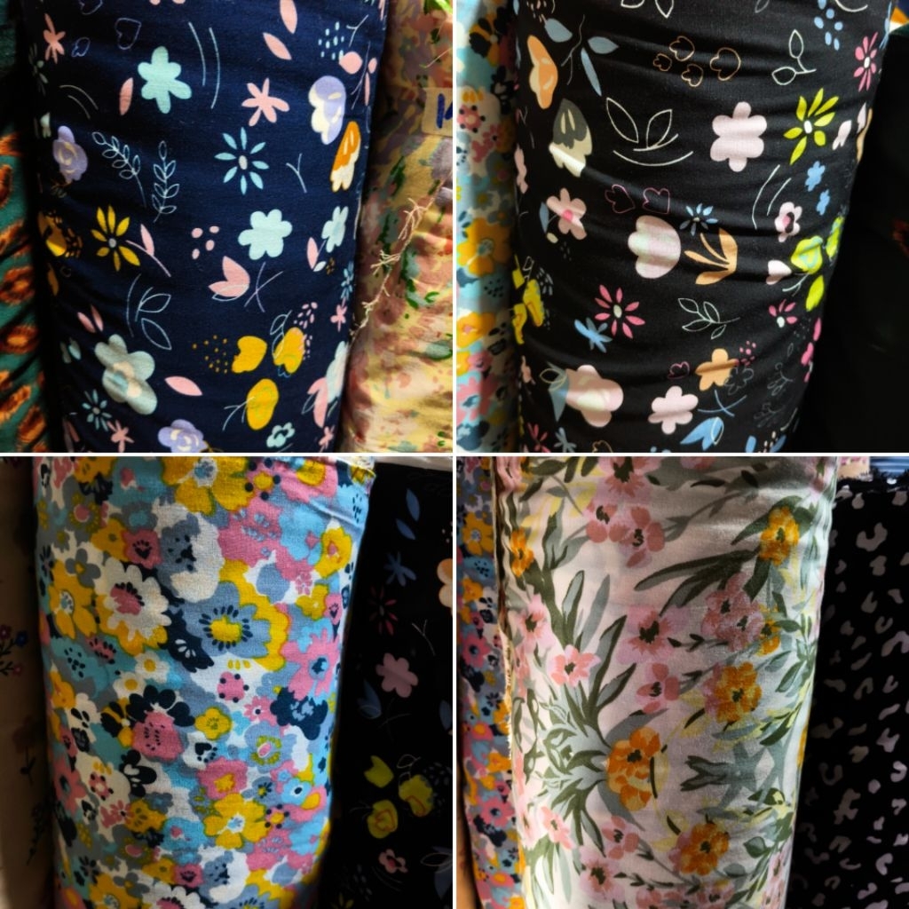 kain katun rayon premium, kain katun rayon premium motif terbaru, kain katun rayon murah, kain katun