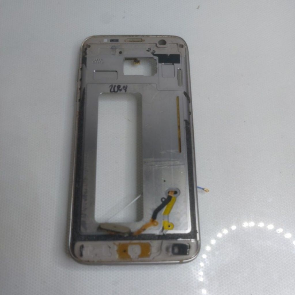 FRAME TULANG SAMSUNG S7 EDGE ORI BEKAS COPOTAN