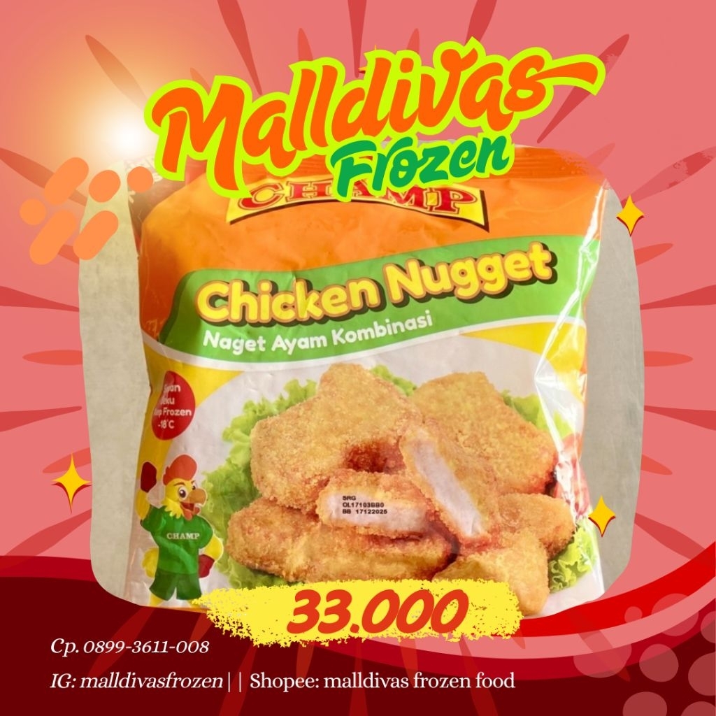 Nugget champ ayam 500gr