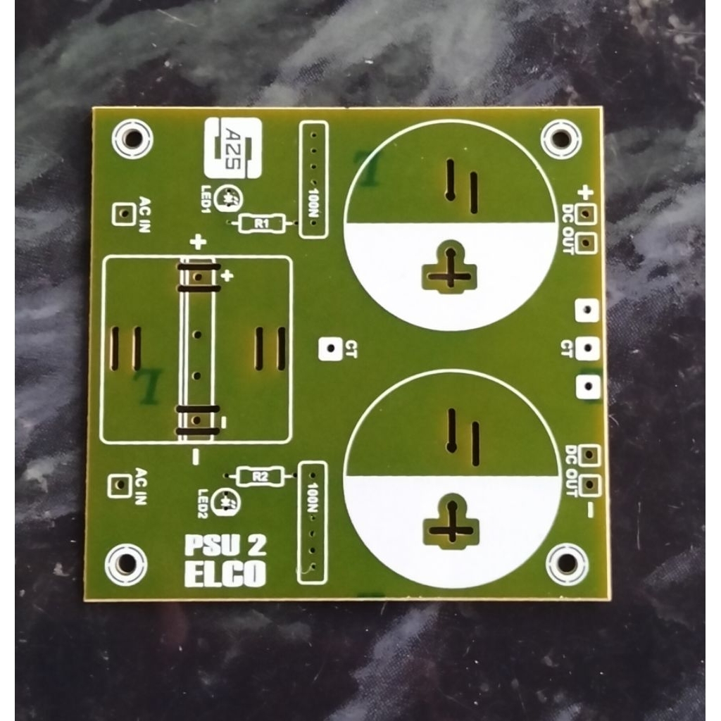 PCB PSU Power Bank 2 Elco Dioda Kotak ataupun Sisir