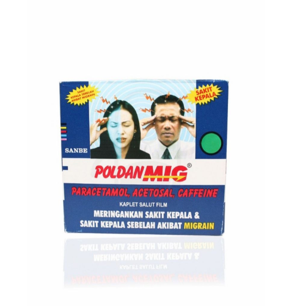 PoldanMig Tablet - Sakit Kepala Migrain