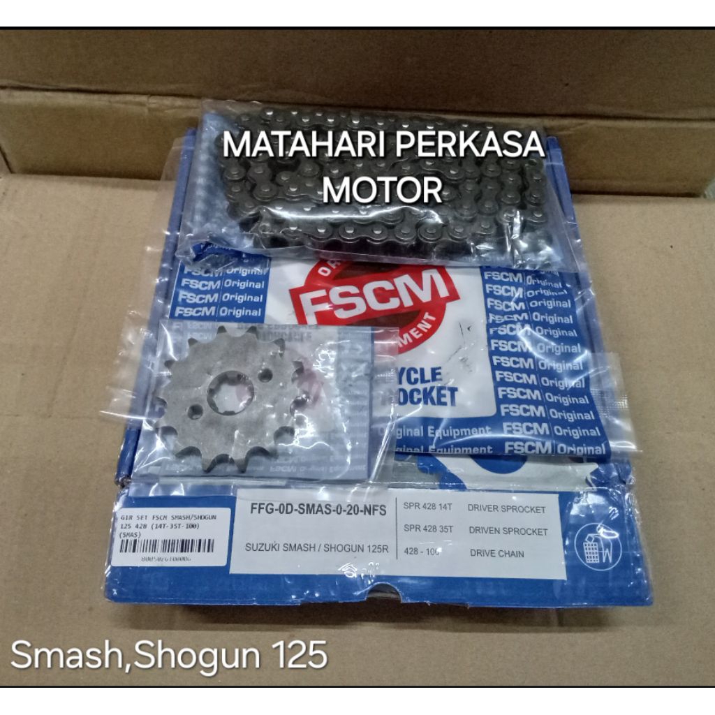 Girset FSCM Biru Smash, Shogun 125
