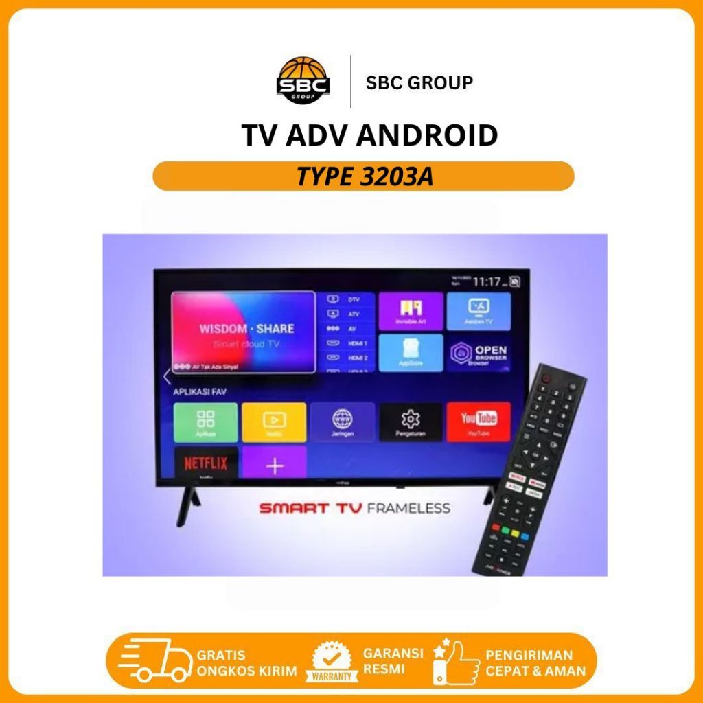 32 TV ADVANCE 3203A ANDROID