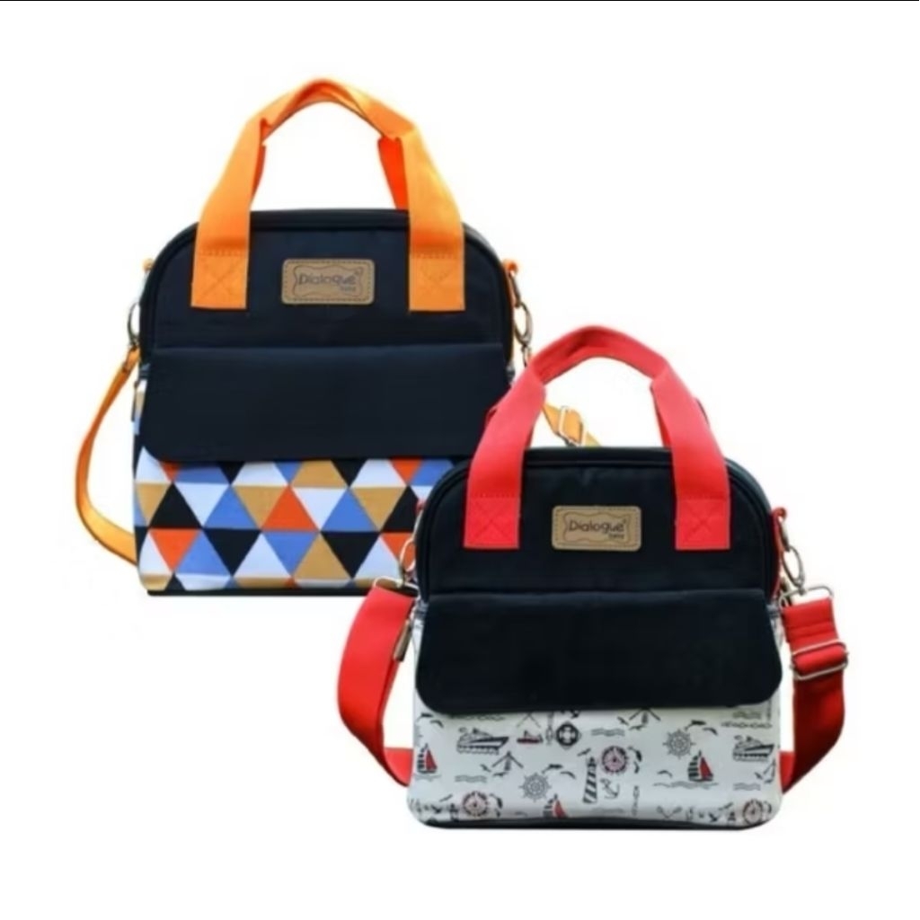 Dialogue Cooler Bag DGC1003 Tas Asi Free 2 Botol Asi dan 1 Ice Gel