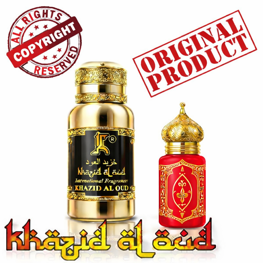 Khazid Al Oud - Minyak Wangi Arab Sundul Ahmar Original | Unik, Mewah, Import