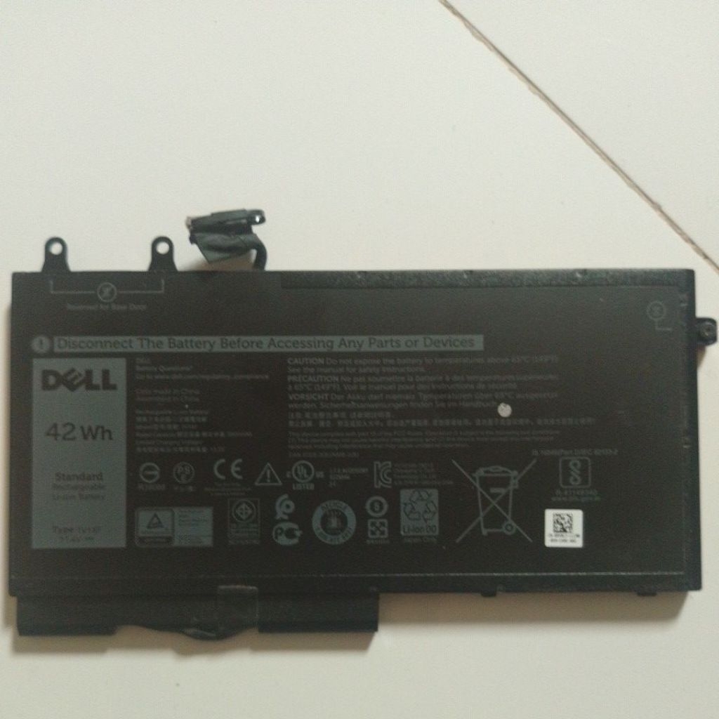 Baterai Laptop Original Dell latitude 5400 42Wh – Kondisi Bekas Layak Pakai