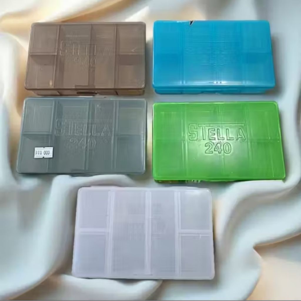 MURAH  Kotak lure cesting stella | Bok lure cesting | wadah umpan pancing  120 240 360 ( warna rende