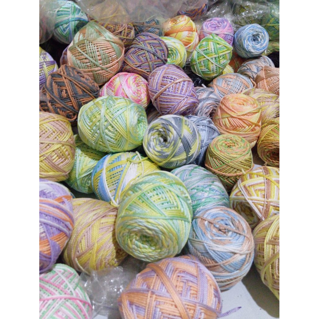 benang rajut GRADASI polykilap d27 benang rajut polykilap benang merajut