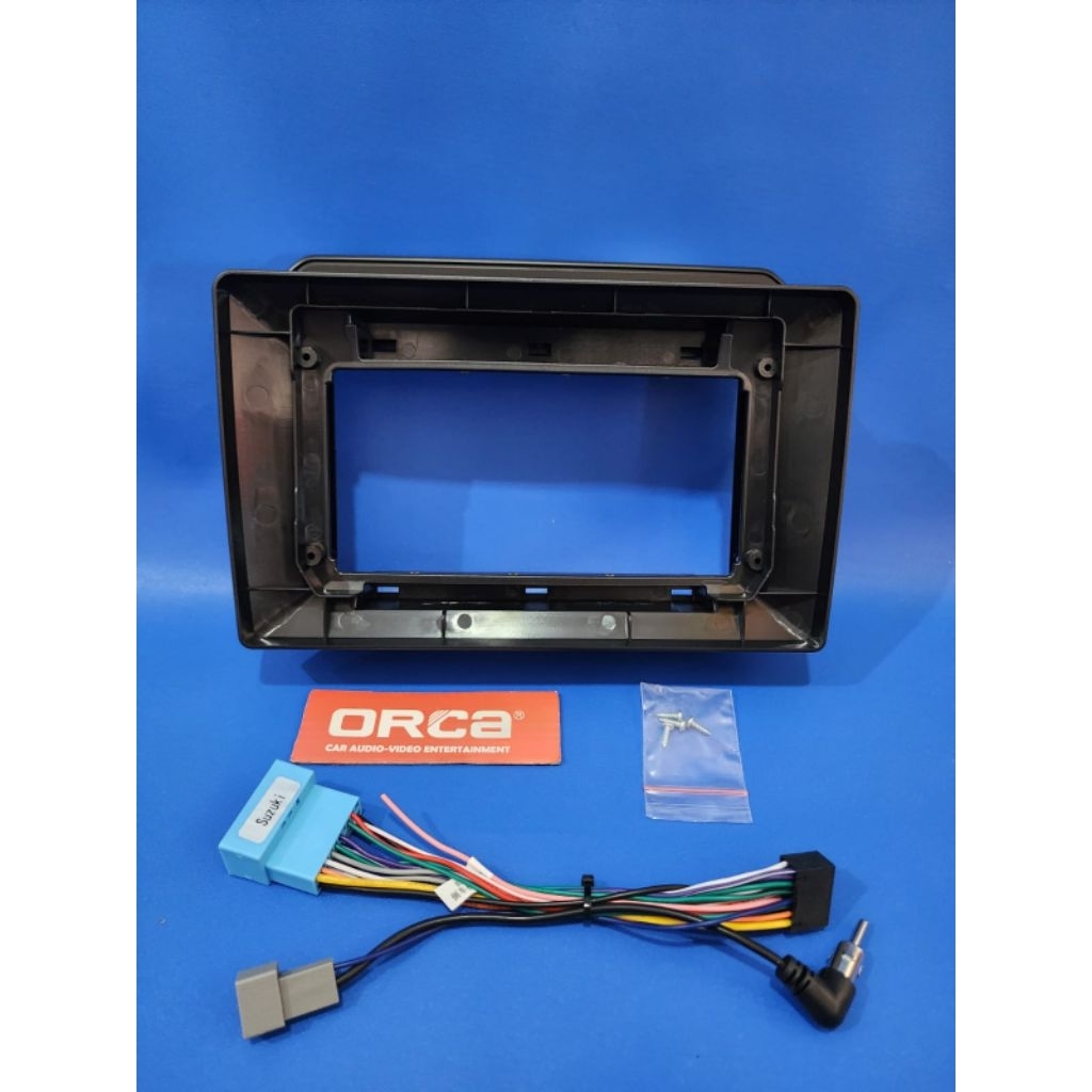 Frame head unit android 10 inch mobil suzuki ertiga 2018-2026 free baut frame head unit