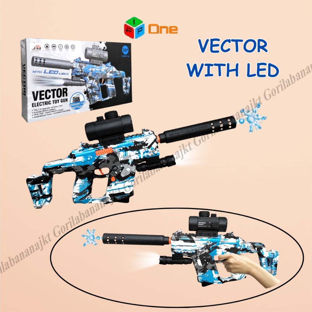 Mainan Kriss Vector 7.4V GEL Ada Senter