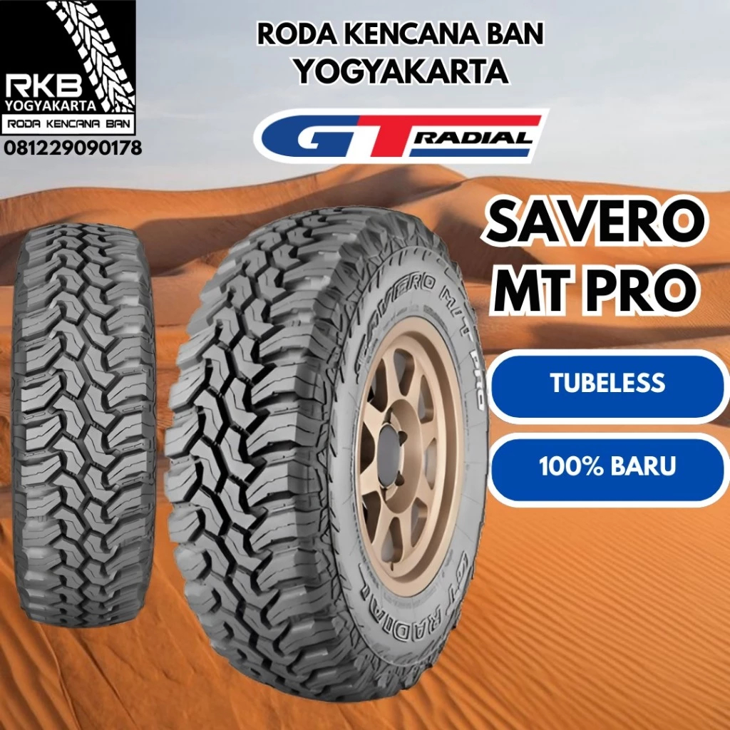 265/60 R18 - Ban Mobil GT Radial MT PRO 265/60 R18 Ban Mobil Fortuner PajeroSport Terra