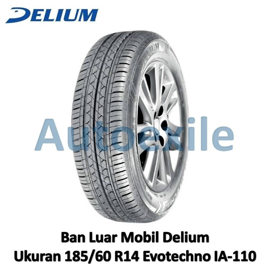 Delium 185/60 R14 Evotechno IA-110 Ban Luar Tubeless Radial 185/60R14 Ring 14 Mobil Penumpang