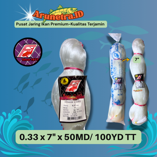 Jaring Senar 0.33 // 0.35 mm x 7"  TATE-Melintang