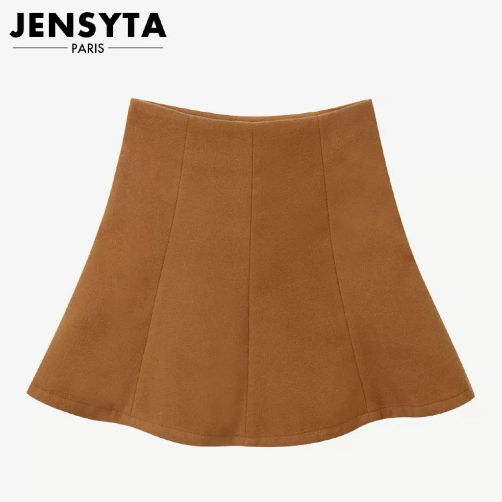 Rok Mini Warna Coklat