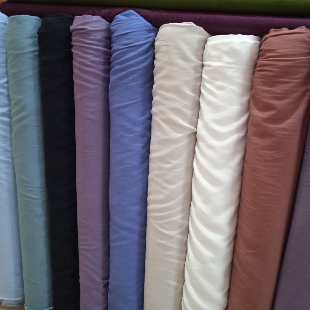 KAIN KATUN RAYON TWILL ORIGINAL IMPORT TWILL RAYON POLOS