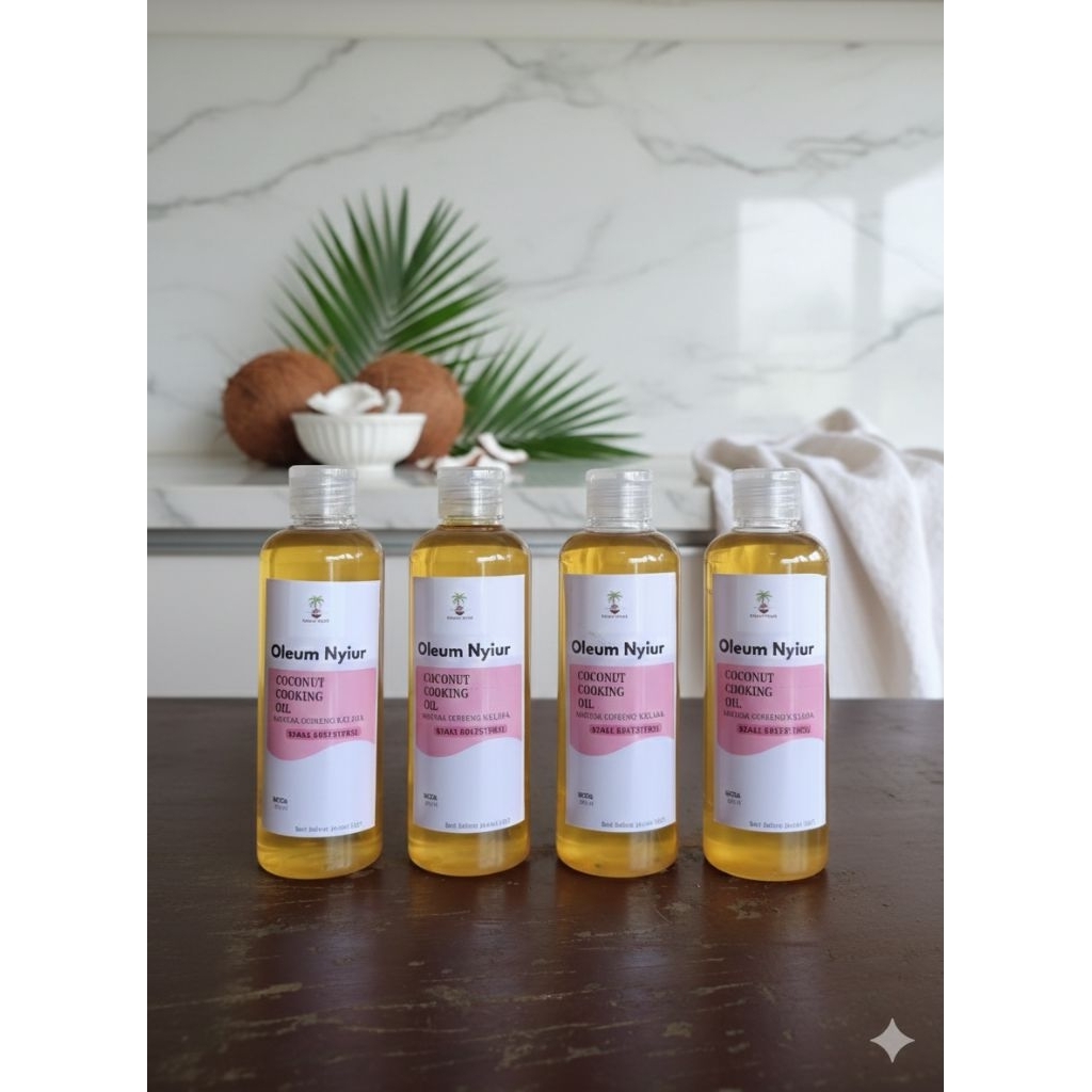 Oleum Nyiur / Minyak Goreng Kelapa/ Coconut Cooking Oil / 100% kelapa/ 250ml