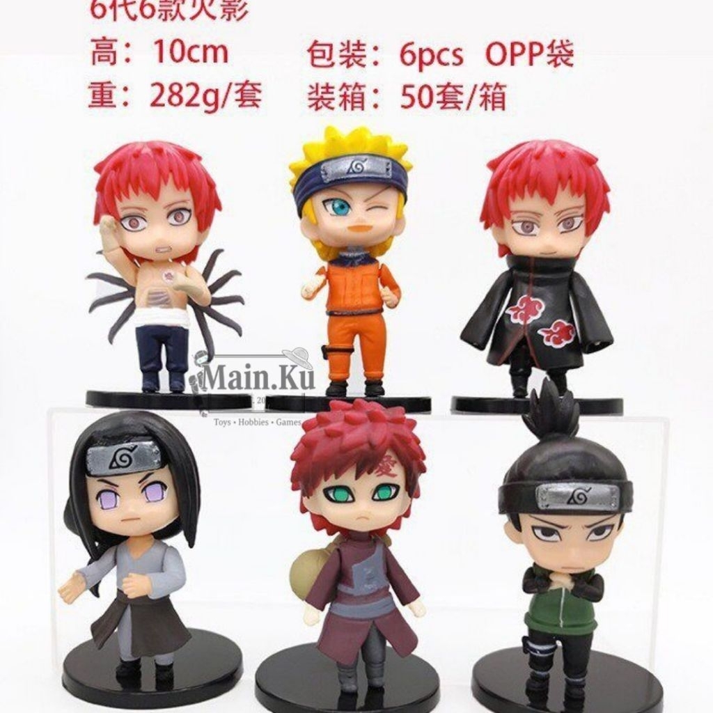 Anime Naruto Shippuden Action Figure Sasori Hyuga Neji Umino Iruka Uzumaki Garaa
