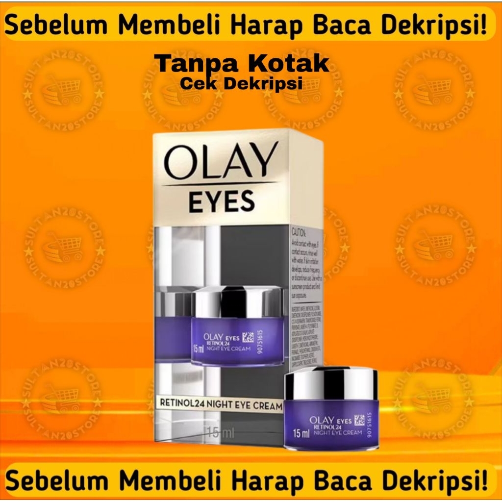 olay retinol 24 night eye cream 15ml