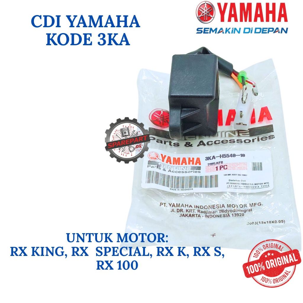 CDI ORIGINAL YAMAHA KODE 3KA RX KING, CDI, RX KING, RX SPECIAL, RX K, RX S, RX 100