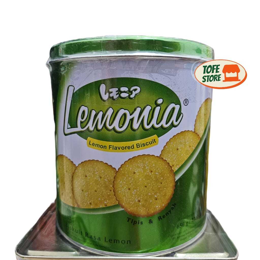 NISSIN LEMONIA LEMON Kaleng 650gr | lemonia lemon kaleng | biskuit lemonia kaleng | lemonia kaleng
