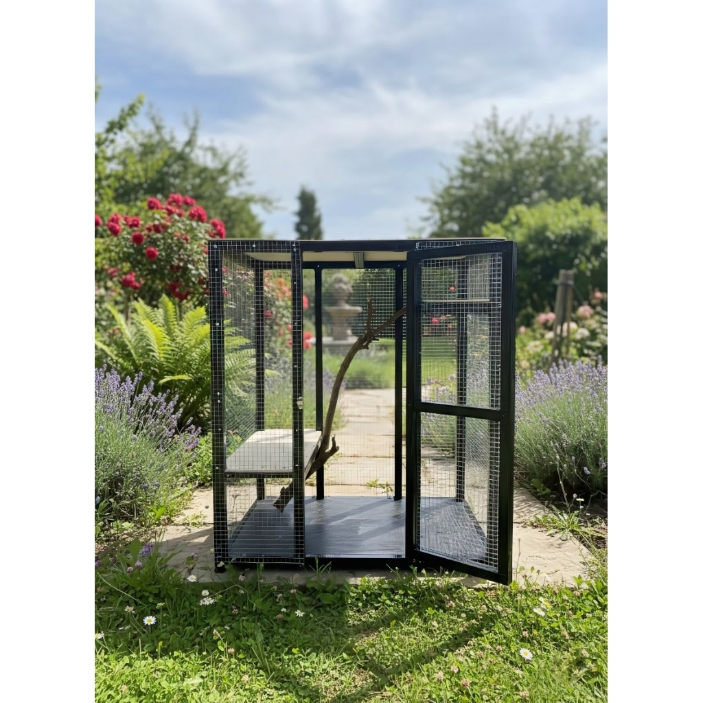 Kandang Aviary Minimalis — Cocok Untuk Iguana DLL