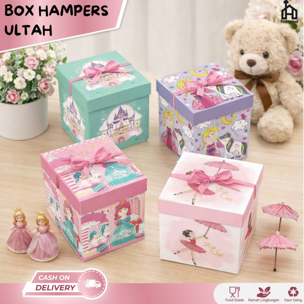 Box Kado Ulang Tahun Anak / Kotak Kado / Kotak Hadiah Hampers / Box Hampers | Box Hampers Anak