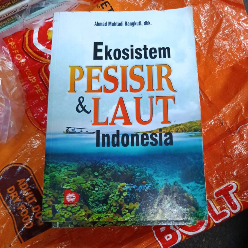 buku ekosistem laut Indonesia bekas original
