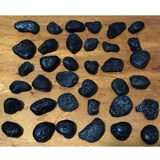 Batu Akik Agni Manitite Natural Seperti Meteor Per PCS