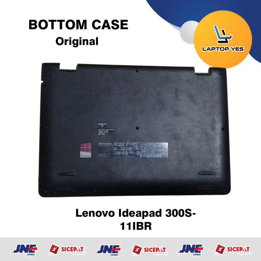 Bottom Case Casing Bawah Laptop Lenovo Ideapad 300S-11IBR Original
