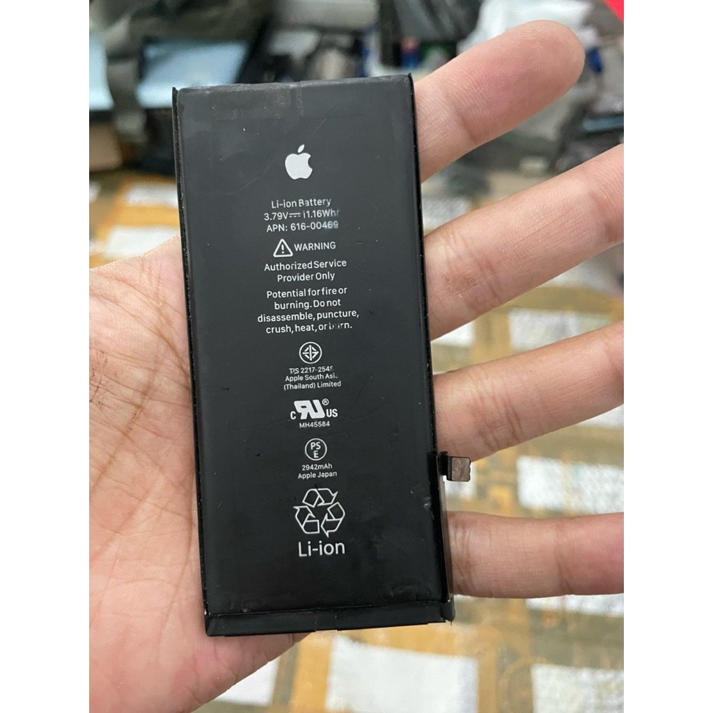 bateray batre iphone xr original cabutan