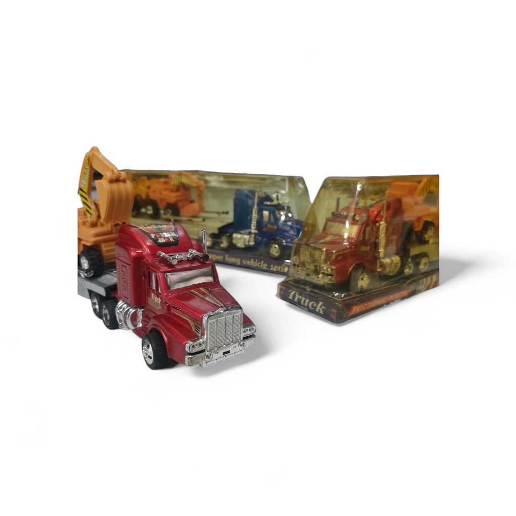 Mainan Mobil Truk Kontainer|Truk Container Construction Truk Mainan Mobil 2