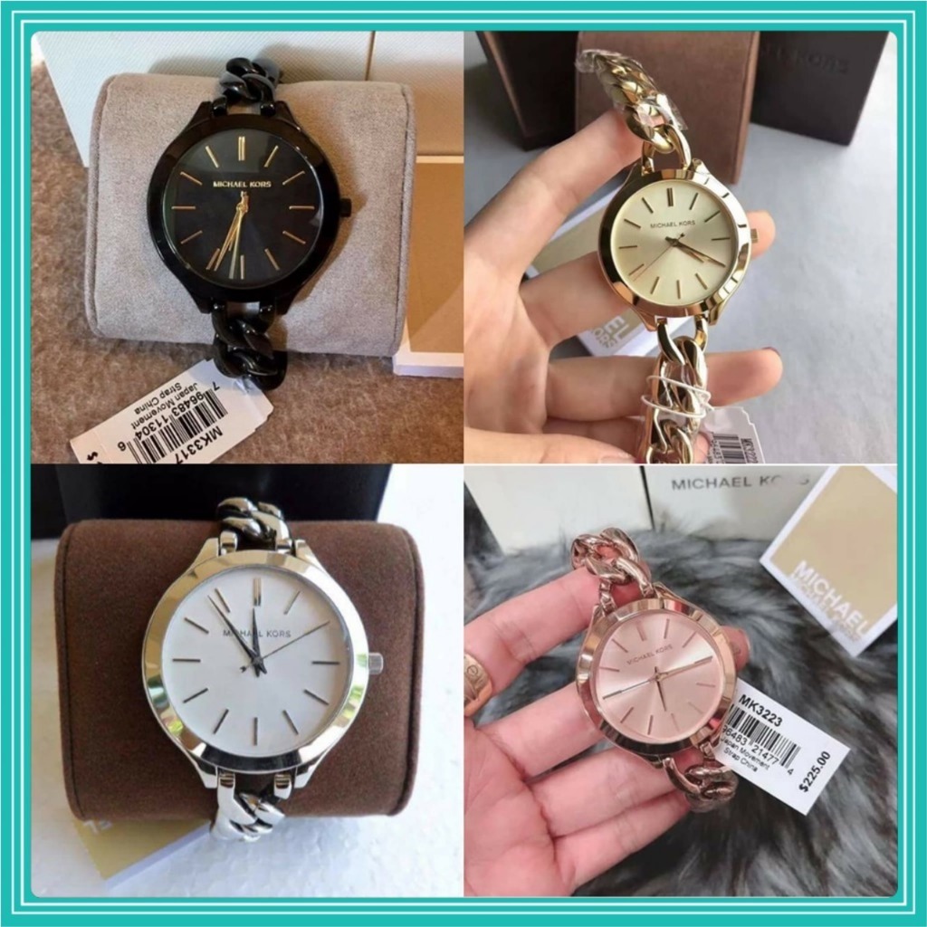Jam Tangan Wanita Original M K Type 3279 3317 3222 3223
