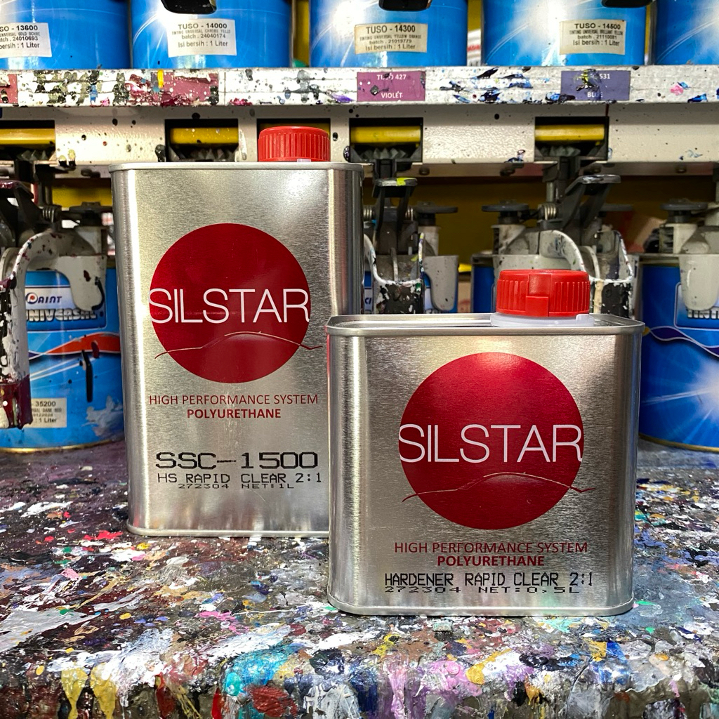 Silstar Clear HS SSC-1500 Rapid Clear Coat 2:1 SSC 1500