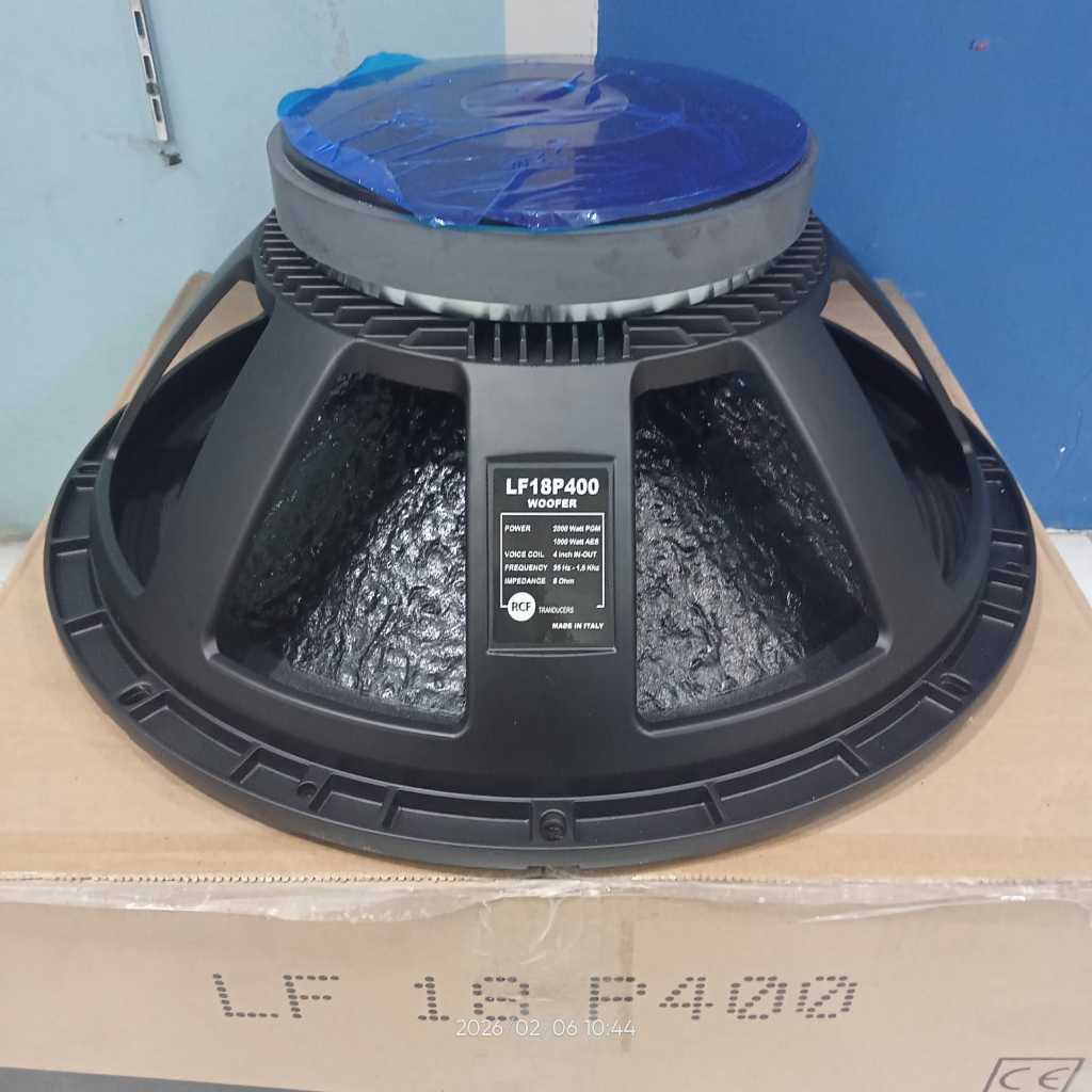 Speaker WOOFER RCF L18P400 / L 18P400 / L 18 P400 18inch GRADE A