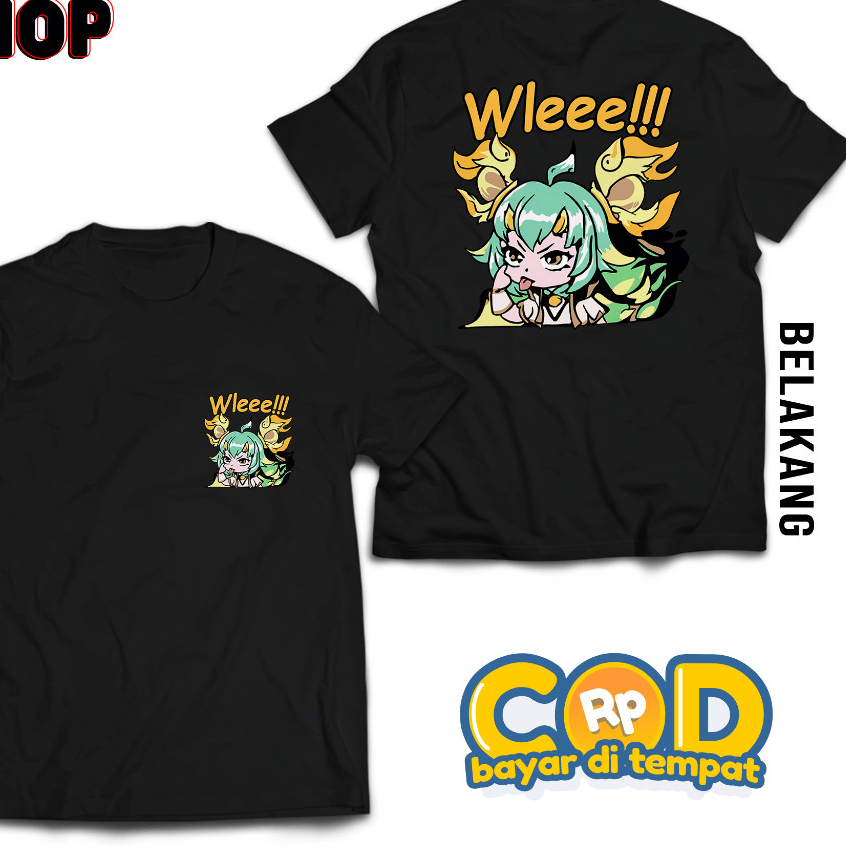 - Kaos Emote Mobile Legend - Kaos Atasan Katun Sablon - Kaos Emoji ML - Kaos Emote ML Nana Wlee - Ba
