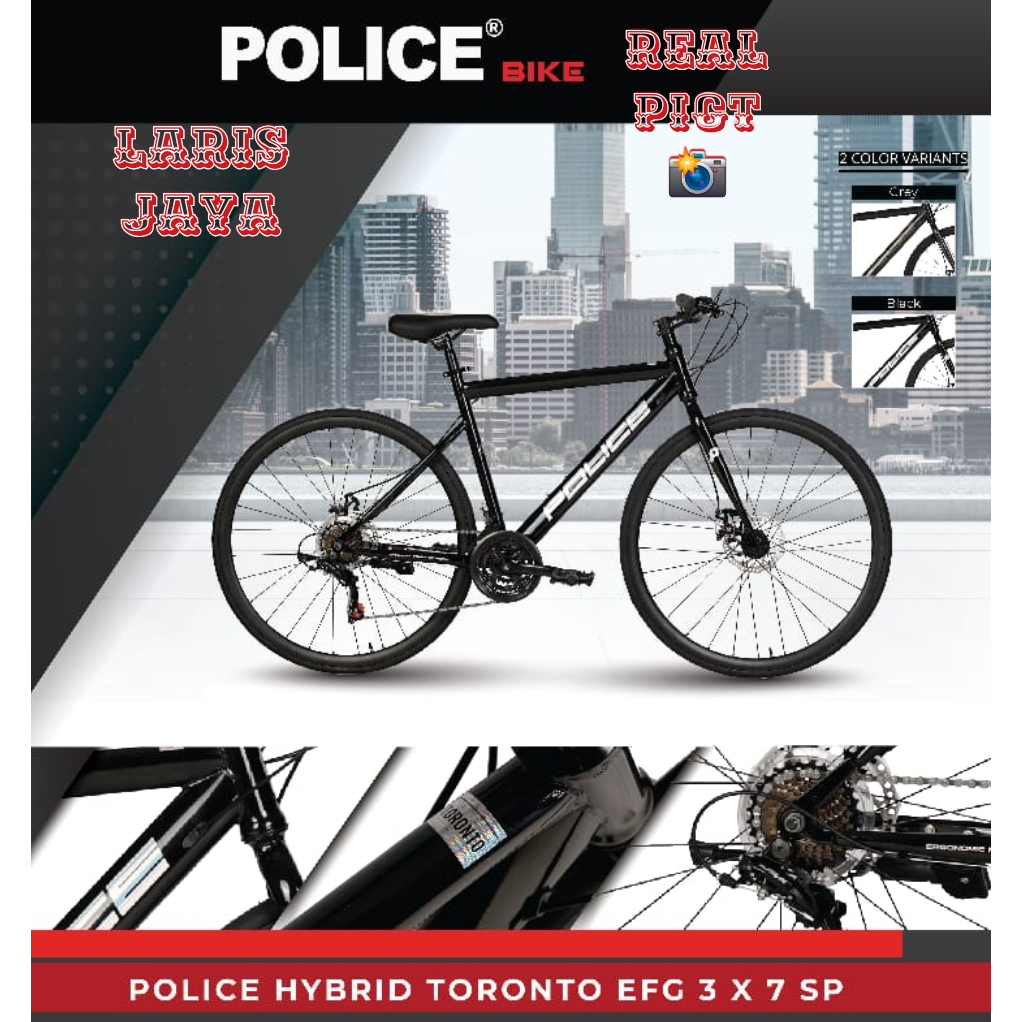 Sepeda balap murah bagus element police toronto efg 7sp 700c ROADBIKE POLICE TORONTO EFG by ELEMENT