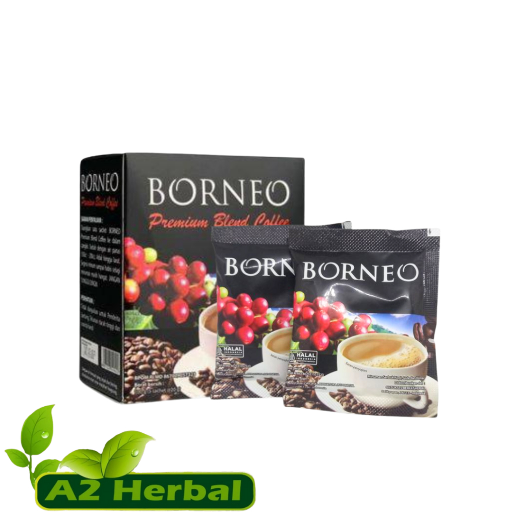 Kopi Borneo | Borneo Coffee Herbal Alami Isi 5 Sachet