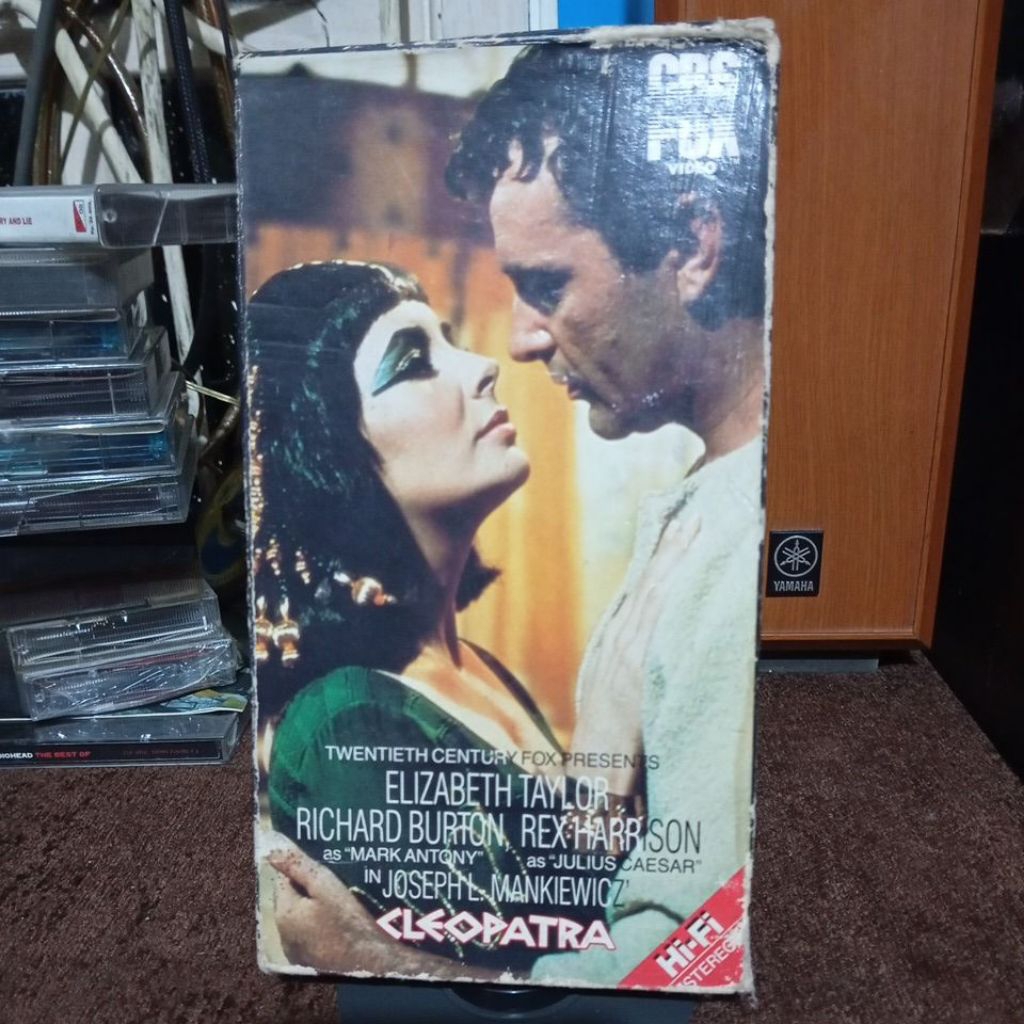 kaset video vhs Cleopatra