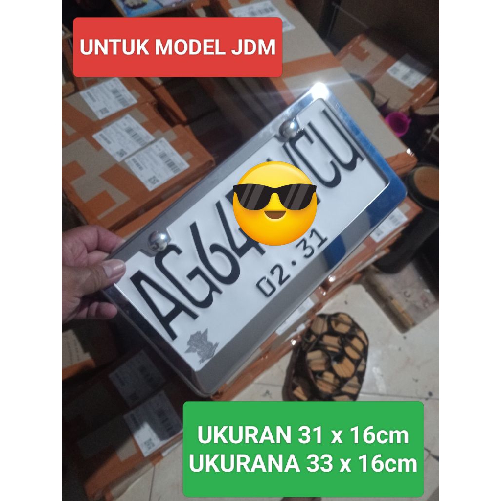 COVER / FRAME PLAT JDM // PLAT JDM // PLAT WEDINGG // PLAT KONTES JDM