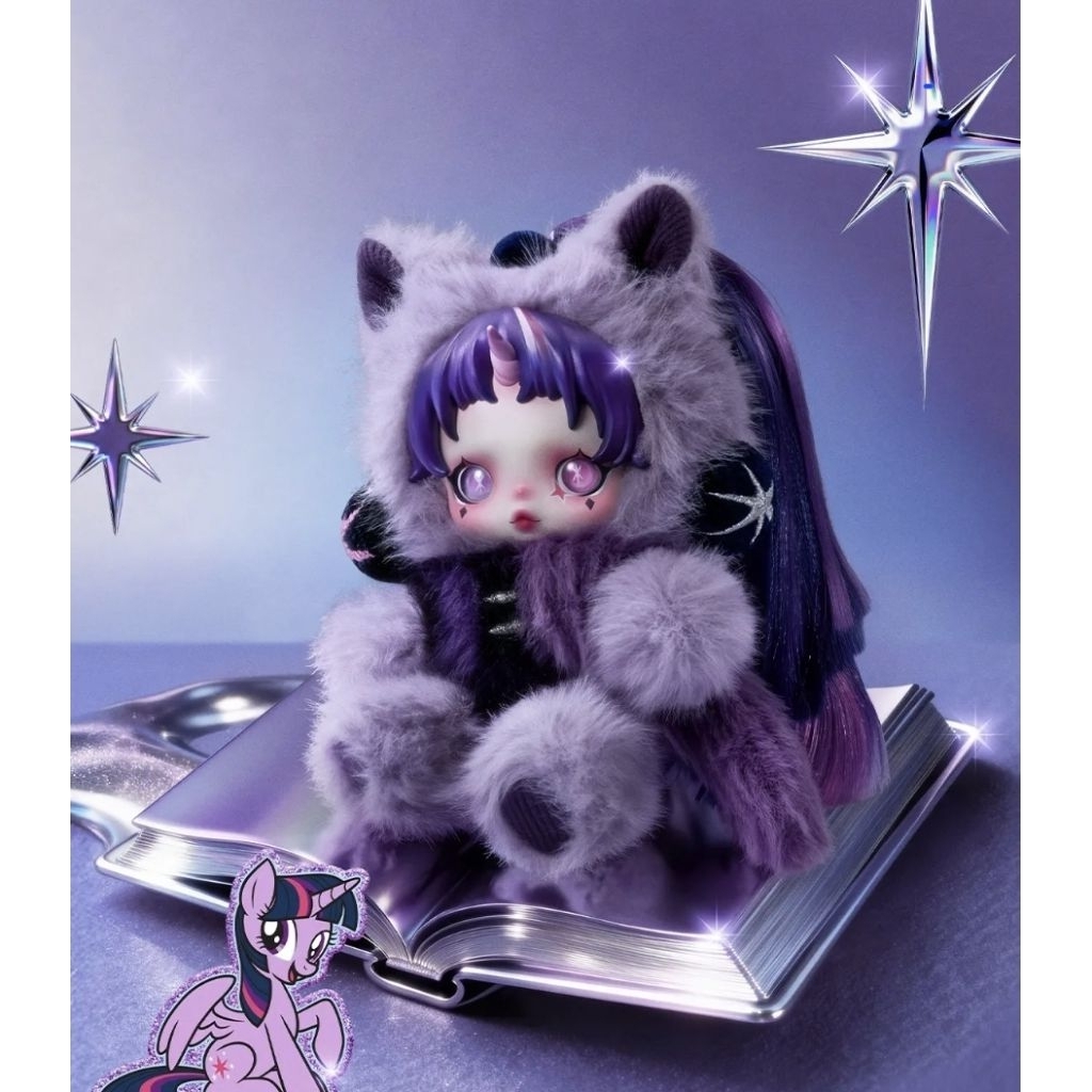 Skullpanda×My little ponny selected rarity and twilight