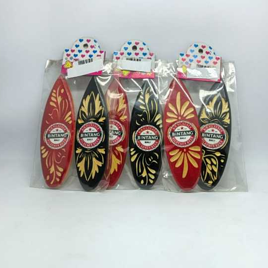Magnet Tempelan Kulkas Motif Papan Surfing Khas Bali