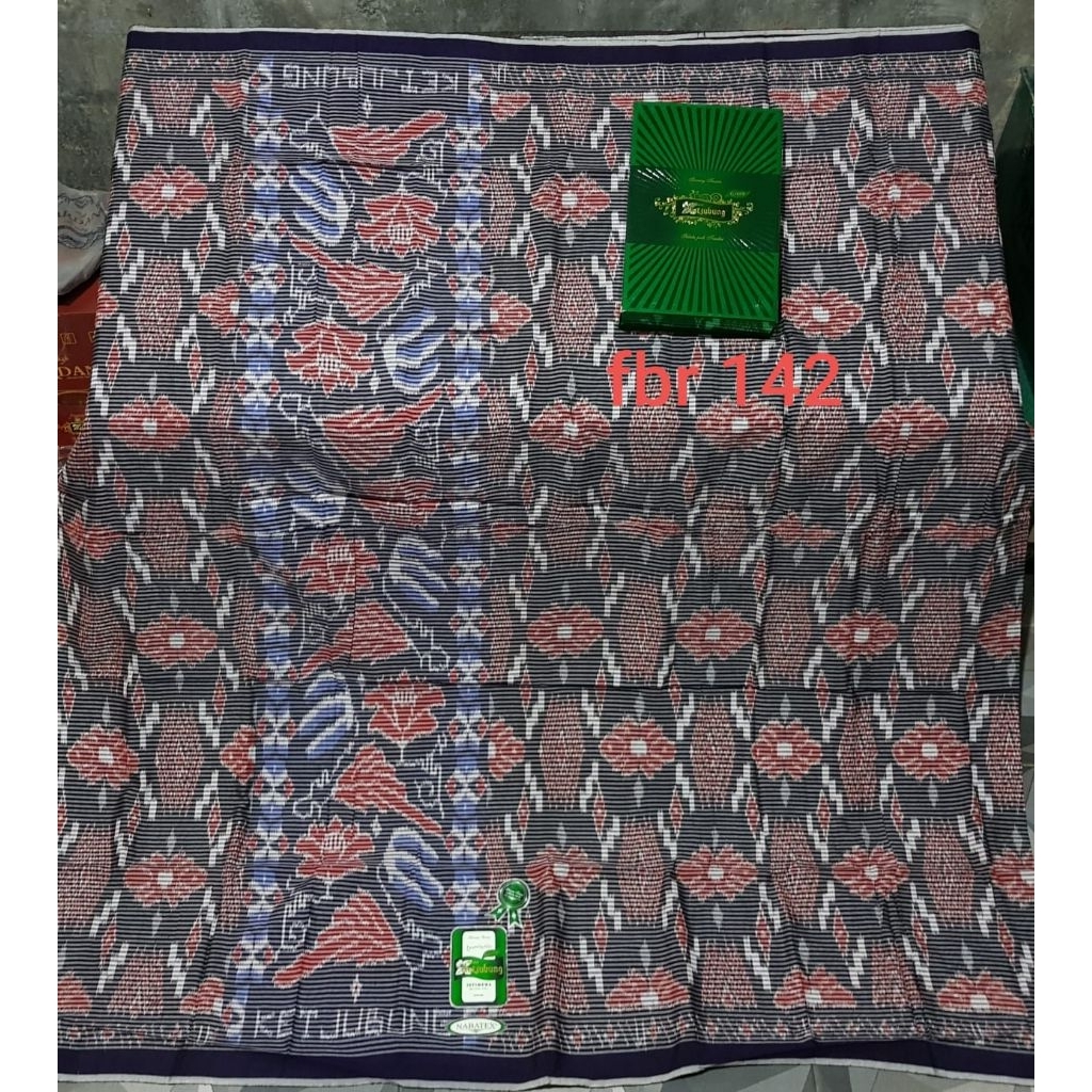 Sarung KETJUBUNG Green GOYOR Bahan Fiber