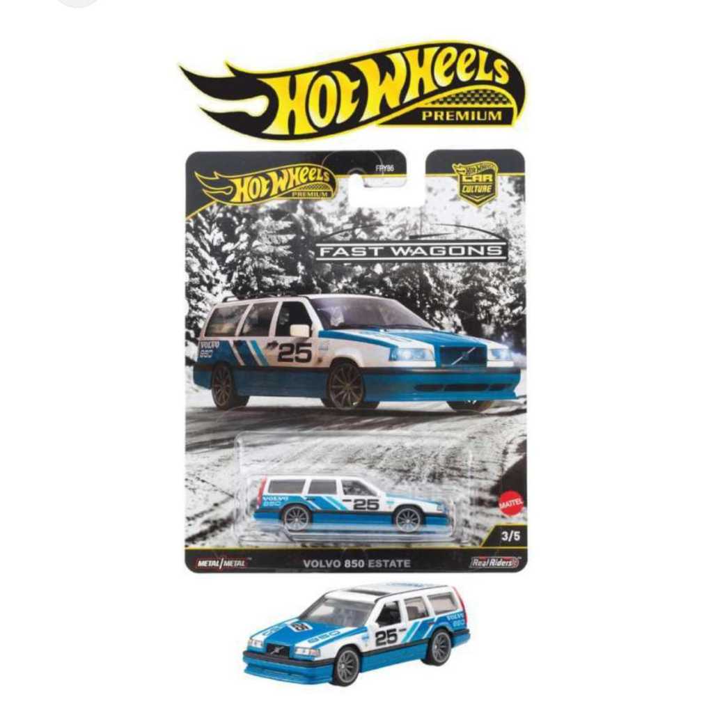 Hot Wheels Premium Volvo 850 Estate Fast Wagons