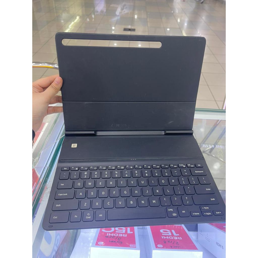 KEYBOARD SAMSUNG GALAXY TAB S7 FE 5G S7+ S8+ S8 FE S9+ 12.4" BOOK COVER SECOND ORIGINAL