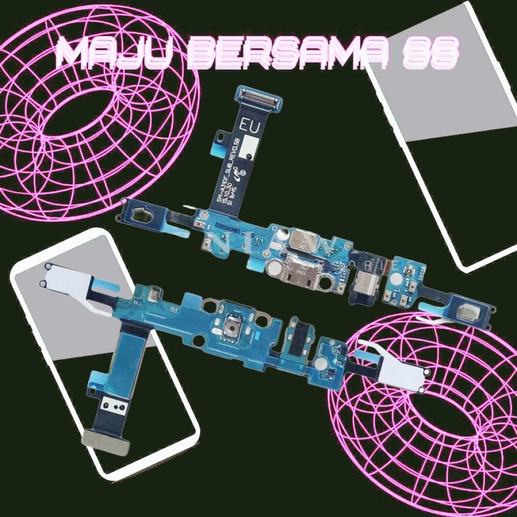 FLEXIBLE CHARGER SAMSUNG A310 / A3 2016 / A310F - CON TC H/F