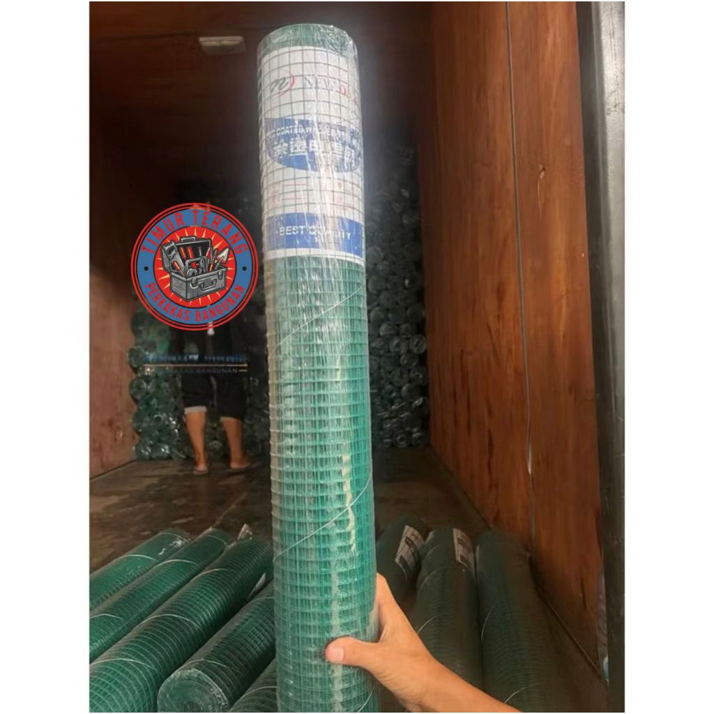 Kawat Loket PVC Ukuran 1/2 Termurah Kawat Ram Kawat Ayak Kawat Kandang